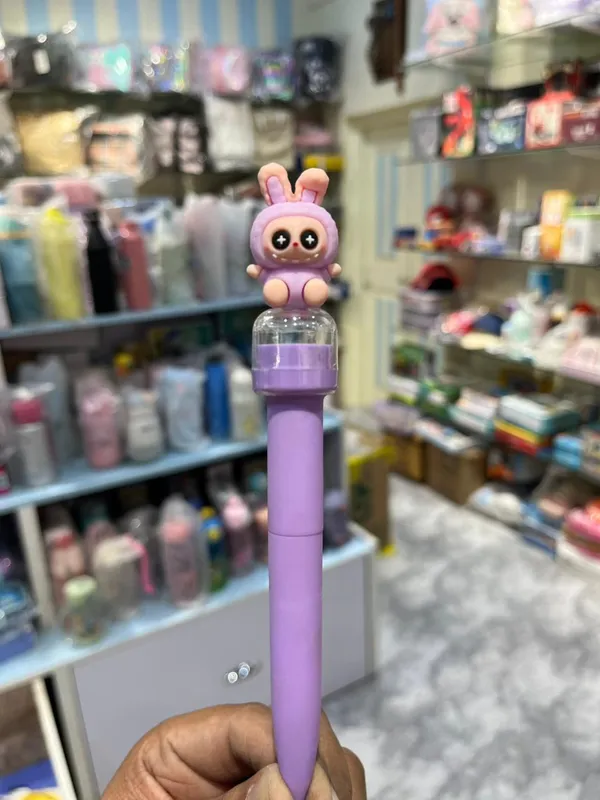 Lavender_Plastic_Novelty_Pen_For_Kids_(Pack_Of_3)