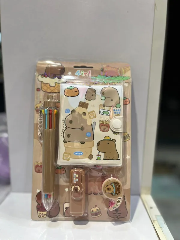 Beige_Plastic_&_Paper_Stationery_Set_For_Kids_(Pack_Of_2)