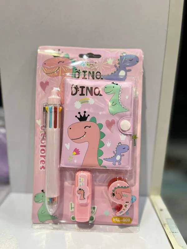 Multicolor_Paper_&_Plastic_Diary_Gift_Set_For_Kids_(Pack_Of_2)