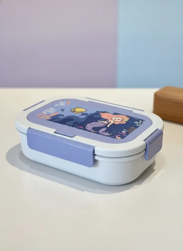 Light_Blue_Plastic_Mermaid_Cartoon_Lunch_Box_For_Kids