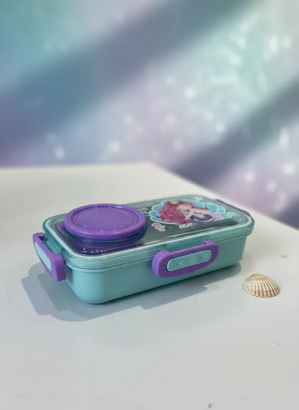 Purple_And_Teal_Plastic_Mermaid_Lunch_Box_With_Container_For_Kids