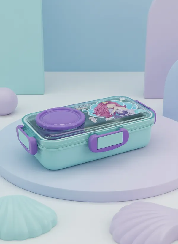 Purple_And_Teal_Plastic_Mermaid_Lunch_Box_With_Container_For_Kids