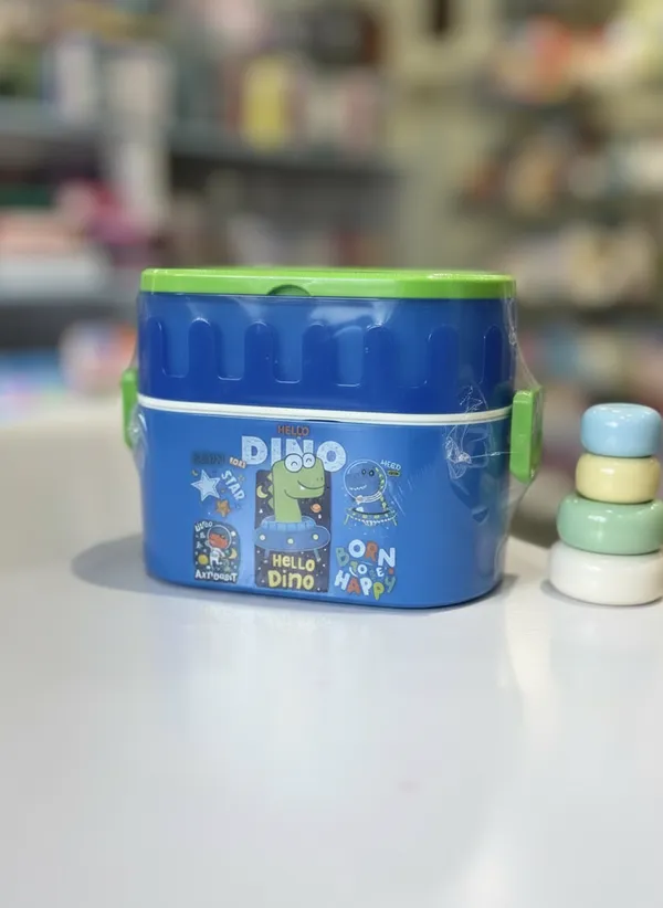 Blue_Plastic_Dinosaur_Double_Layer_Lunch_Box_With_Handle_For_Kids