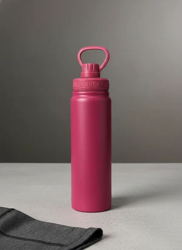 Pink_Stainless_Steel_Insulated_Water_Bottle_With_Handle_1000Ml