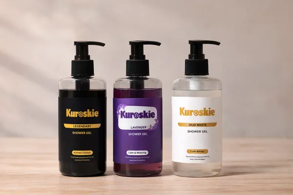 Oud_White_Delux_Shower_Gel_And_Lavender_Shower_Gel_With_Vitamin_C_And_1%Salicylic_Acid_And_Activated_Charcoal_Bodywash_Pack_Of_3