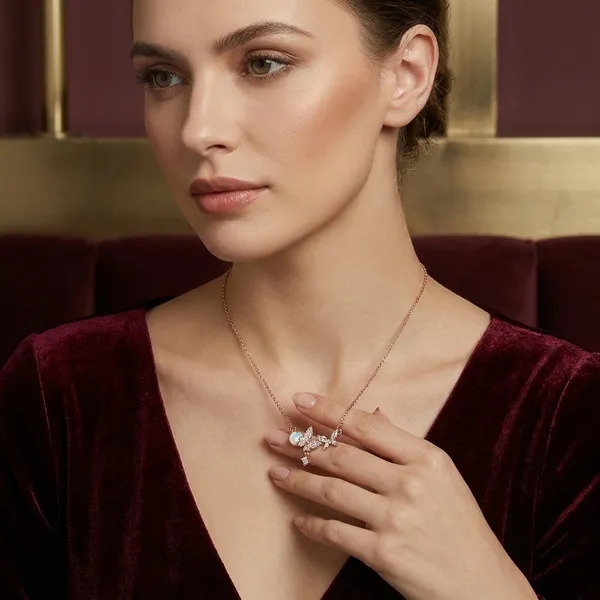 Sparkling_Moon_And_Stars_Pendant_Necklace_-_Gold_Finish