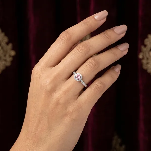Elegant_Pink_Sapphire_Halo_Engagement_Ring_With_Diamond_Accents