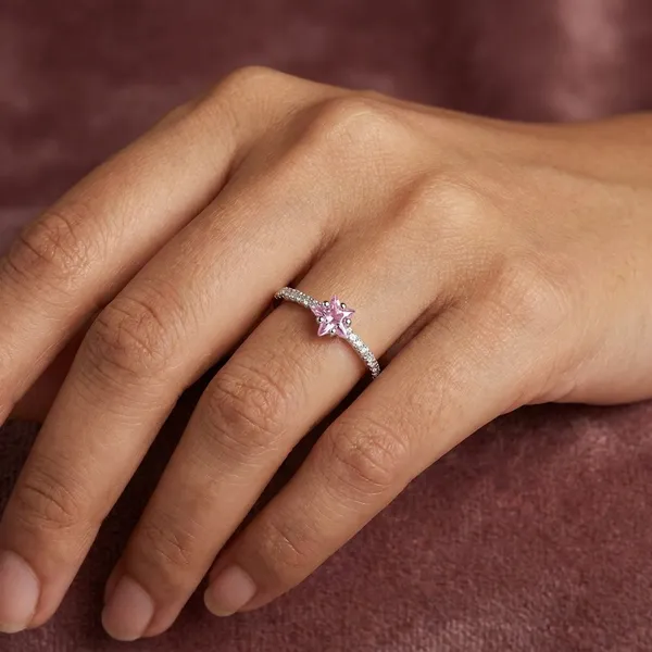 Elegant_Pink_Stone_Engagement_Ring_With_Crystal_Band
