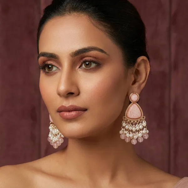 Pink_Stone_Chandbali_Earrings_With_Pearl_Beads