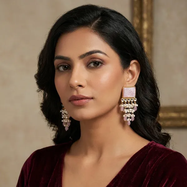 Elegant_Pink_Stone_Kundan_Earrings_With_Pearl_Drops