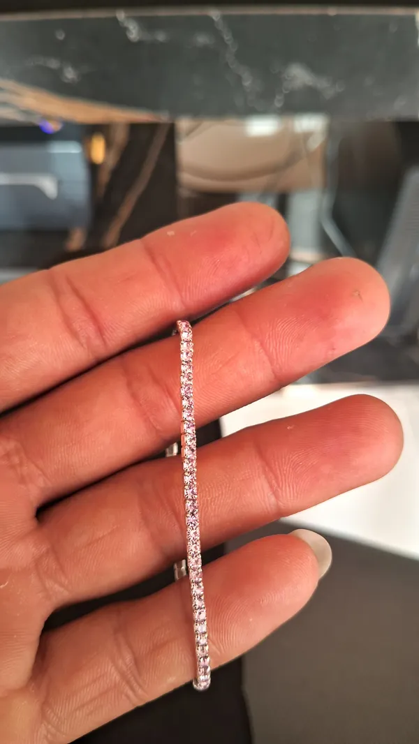 Pink_Single_Line_Bracelet