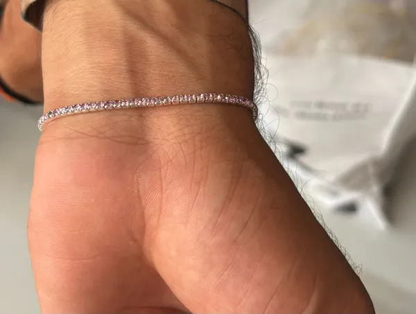 Pink_Single_Line_Bracelet