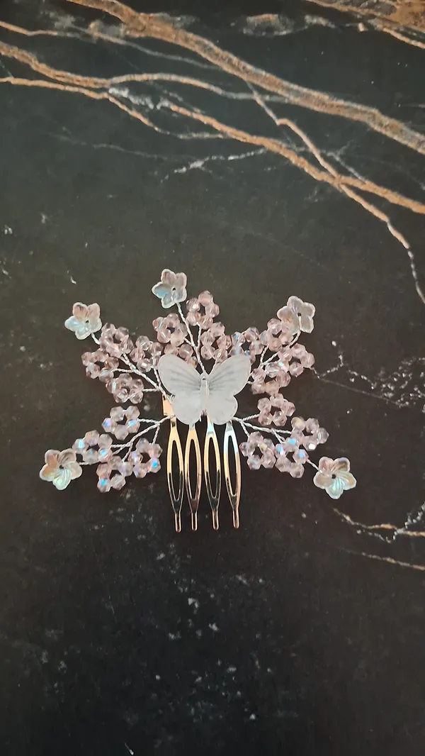 White_Butterfly_Hair_Pin