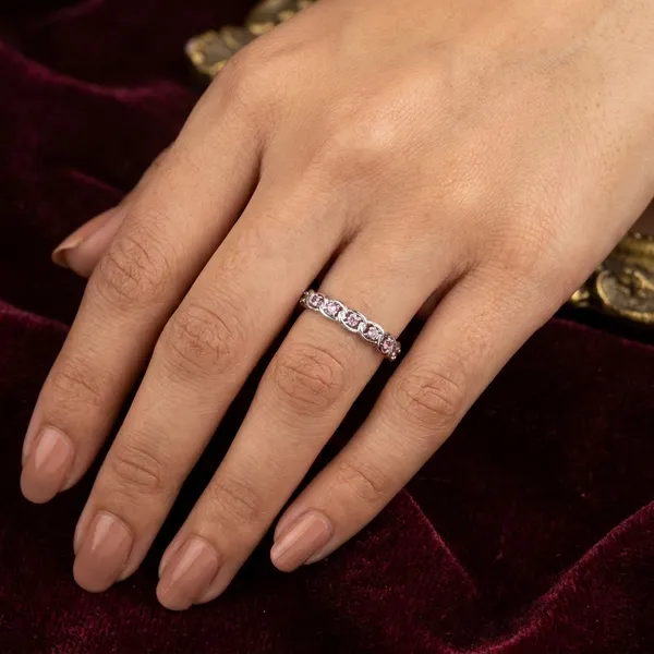 Elegant_Twisted_Crystal_Eternity_Ring_-_Silver_Toned_Stackable_Band