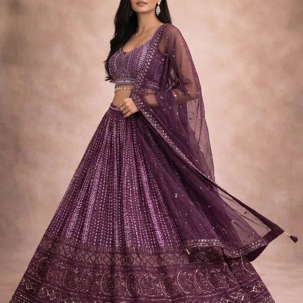 Designer_Lehenga_With_Sequence_Choli_For_Women_Party_Wear