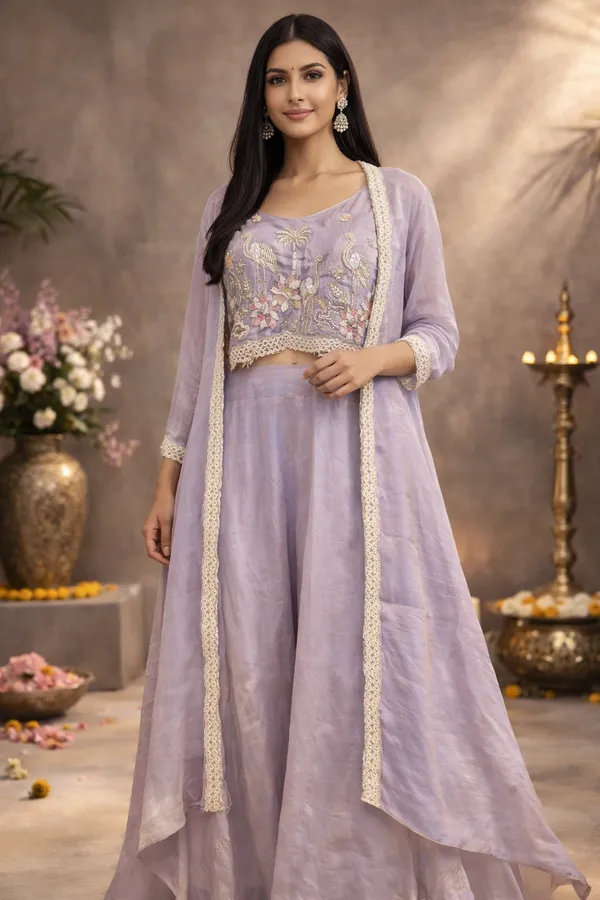 Stylish_Choli_Palazzo_Set_Festive_Wear
