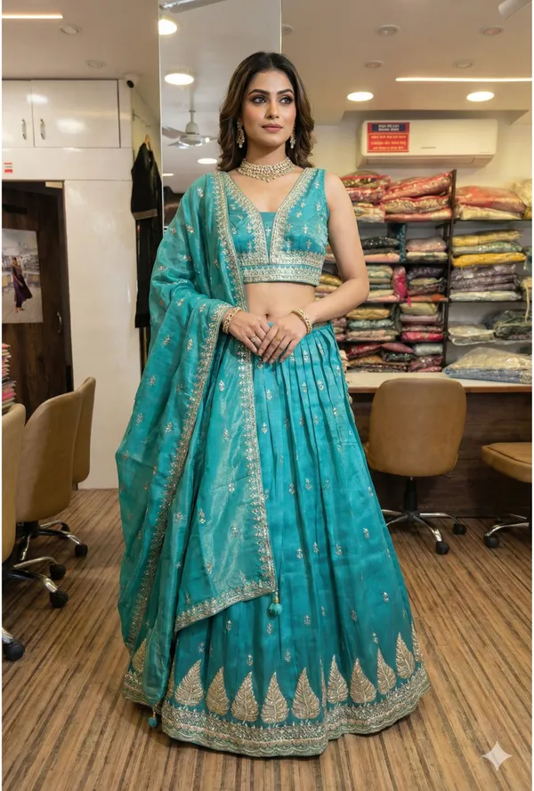 Designer_Lehenga_With_Sequence_Choli_For_Women_Party_Wear