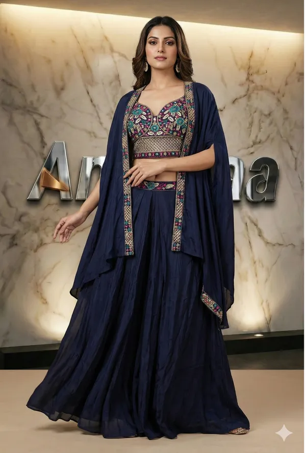 Designer_Lehenga_With_Sequence_Choli_For_Women_Party_Wear