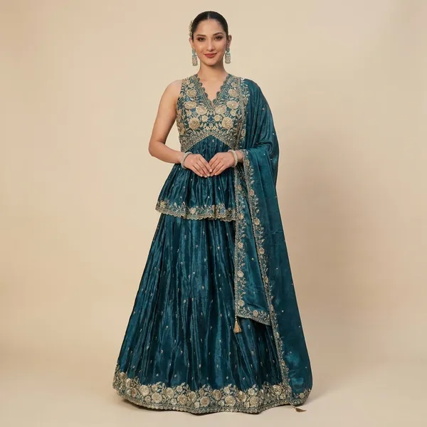 Designer_Lehenga_With_Sequence_Choli_For_Women_Party_Wear