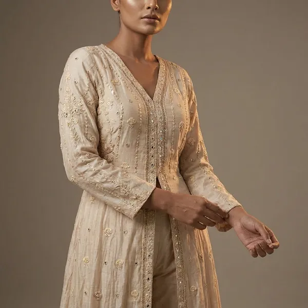 Indo_Western_Saree_In_Lightweight_Fabric_Modern_Party_Cocktail_And_Wedding_Wear_Outfit