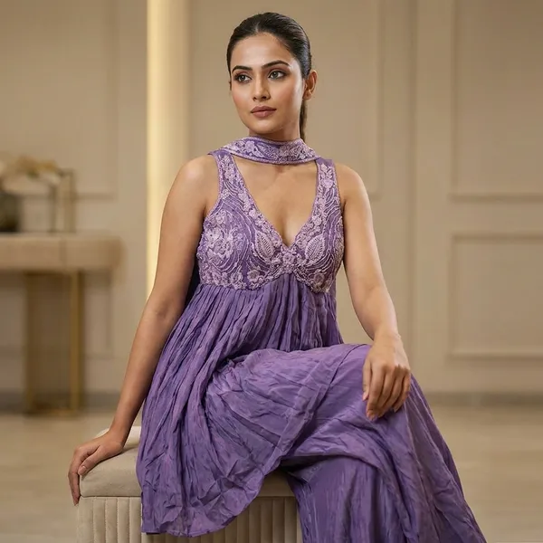 Purple_Indo_Western_Fusion_Set_With_Embroidered_Bodice_And_Pleated_Silhouette_Designer_Cocktail_Sangeet_And_Festive_Wear_Outfit