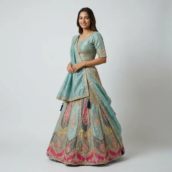 Designer_Lehenga_With_Sequence_Choli_For_Women_Party_Wear