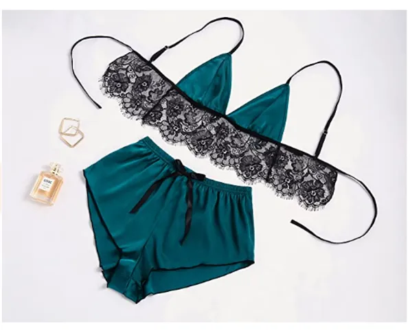 Teal_Blue_And_Black_Satin_Premium_And_Fancy_Design_Lingerie_Set_For_Women