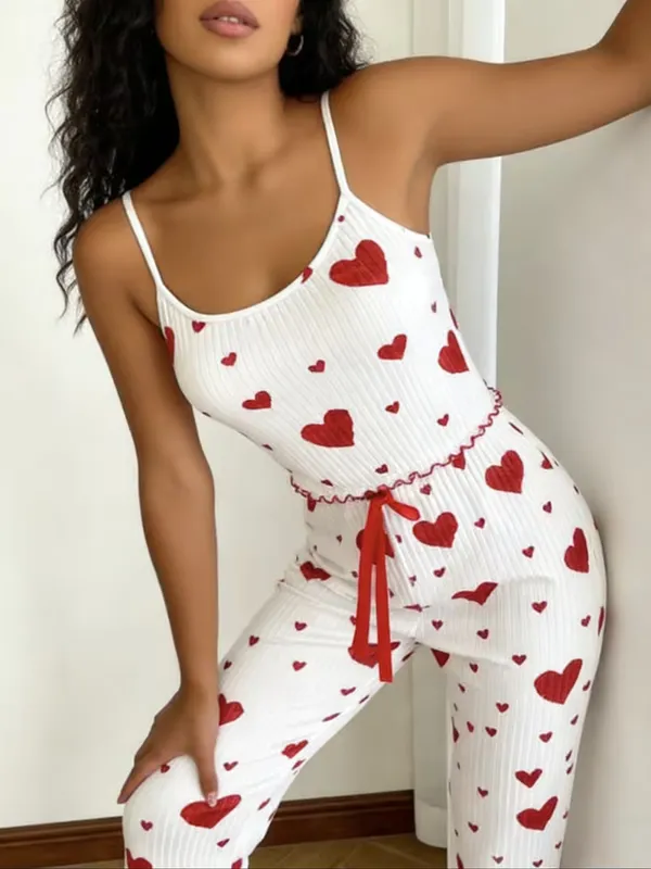 White_Satin_Premium_And_Fancy_Design_Sleepwear_Set_For_Women