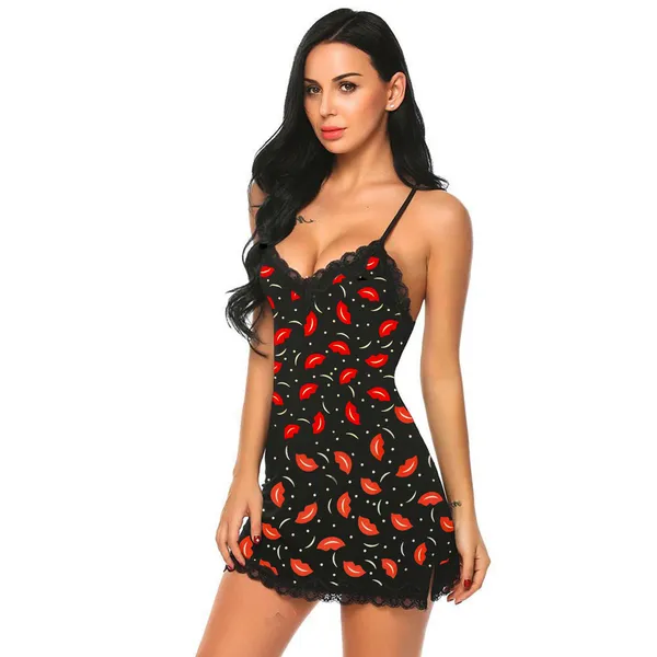 Black_Satin_Premium_And_Fancy_Design_Slip_Dress_For_Women