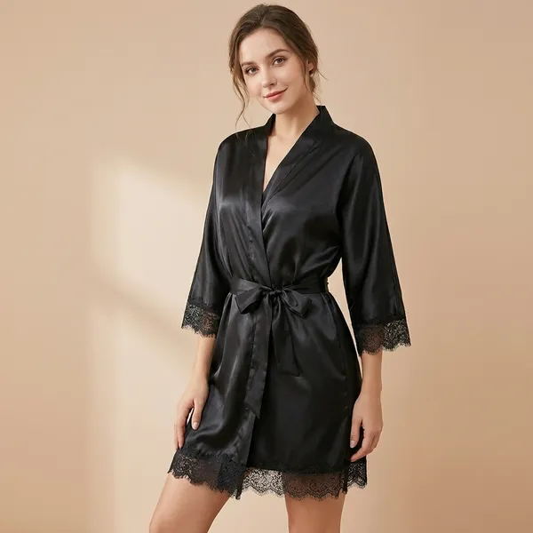 Black_Satin_Premium_And_Fancy_Design_Robe_For_Women
