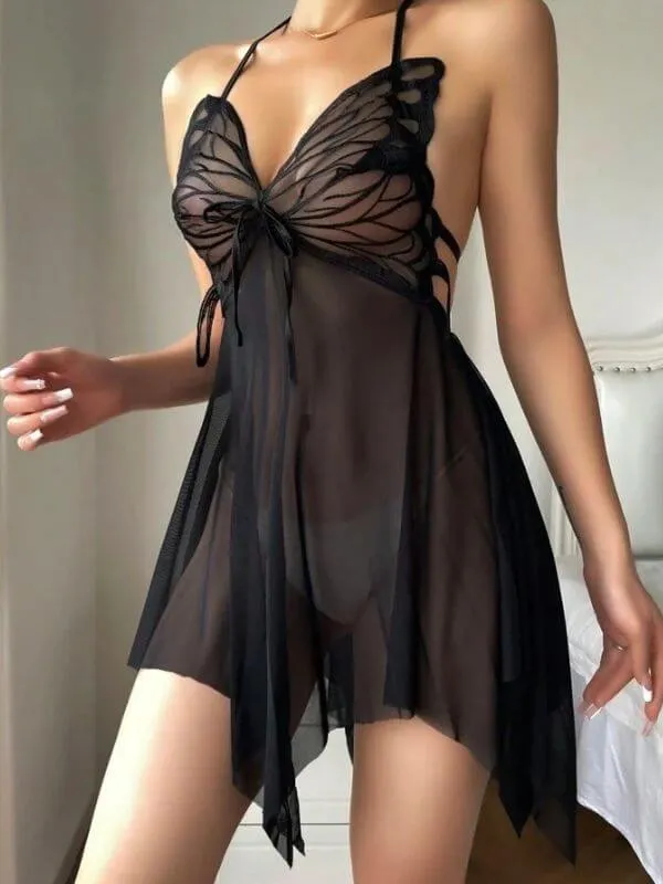 Black_Satin_Premium_And_Fancy_Design_Lingerie_For_Women
