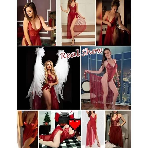 Maroon_Satin_Premium_And_Fancy_Design_Maxi_Nightgown_For_Women