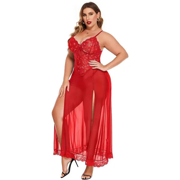 Red_Satin_Premium_And_Fancy_Design_Nightdress_For_Women