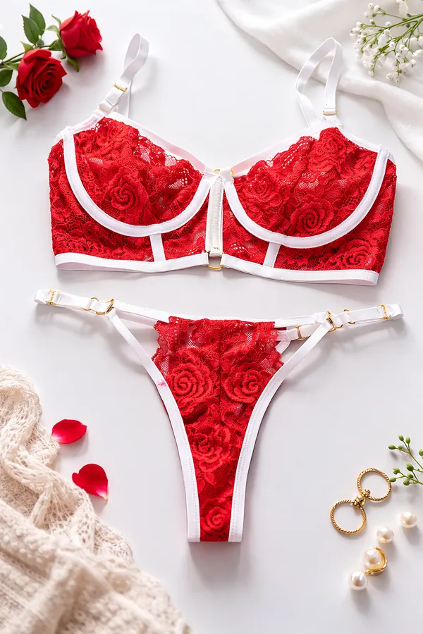 Red_Satin_Premium_And_Fancy_Design_Lingerie_Set_For_Women