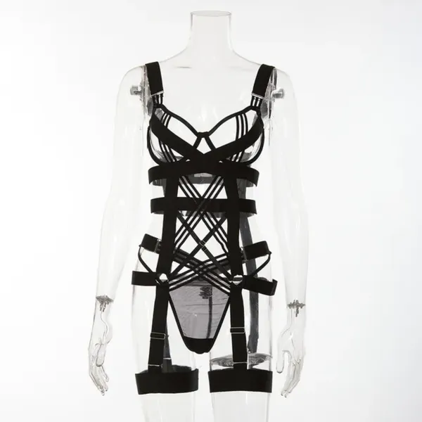 Black_Satin_Premium_And_Fancy_Design_Bodysuit_For_Women