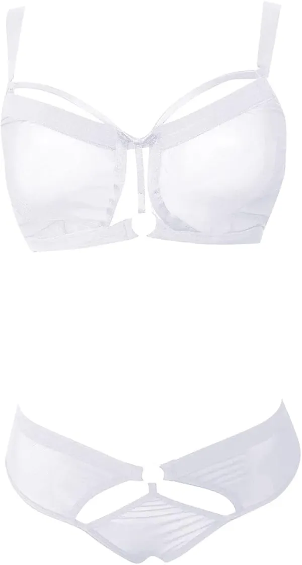 White_Satin_Premium_And_Fancy_Design_Lingerie_Set_For_Women