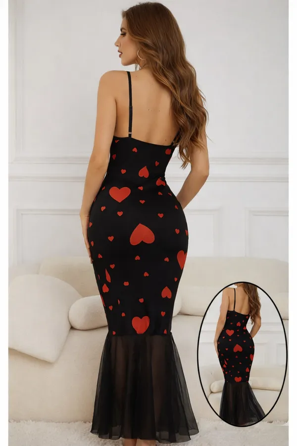 Black_Satin_Premium_And_Fancy_Design_Bodycon_Dress_For_Women