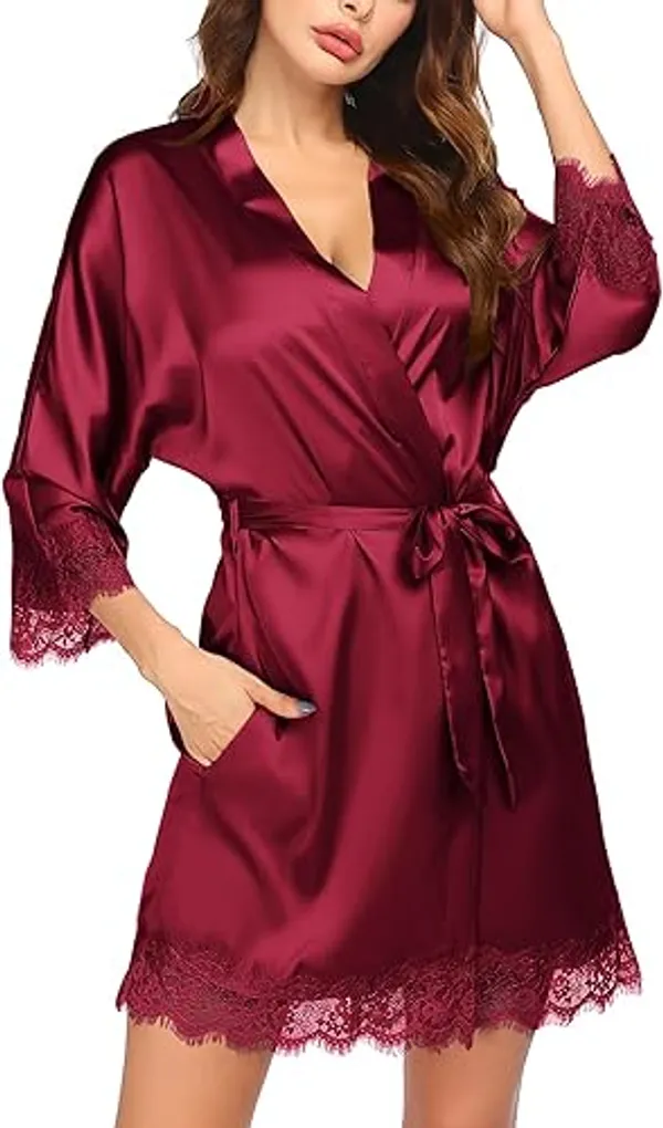 Maroon_Satin_Premium_And_Fancy_Design_Robe_For_Women