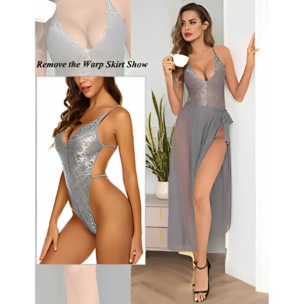 Grey_Satin_Premium_And_Fancy_Design_Bodysuit_For_Women