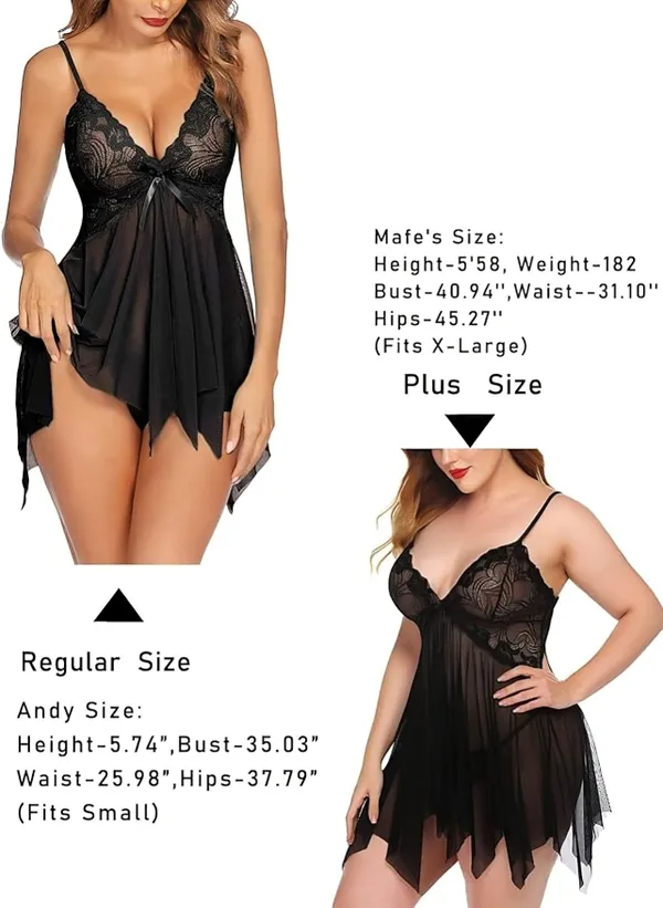 Black_Satin_Premium_And_Fancy_Design_Babydoll_Lingerie_Set_For_Women