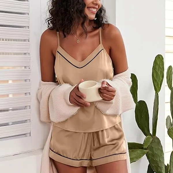 Beige_Satin_Premium_And_Fancy_Design_Sleepwear_Set_For_Women