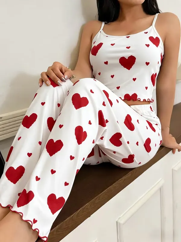 White_Satin_Premium_And_Fancy_Design_Sleepwear_Set_For_Women