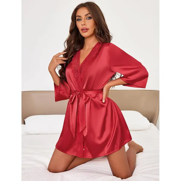 Red_Satin_Premium_And_Fancy_Design_Robe_For_Women