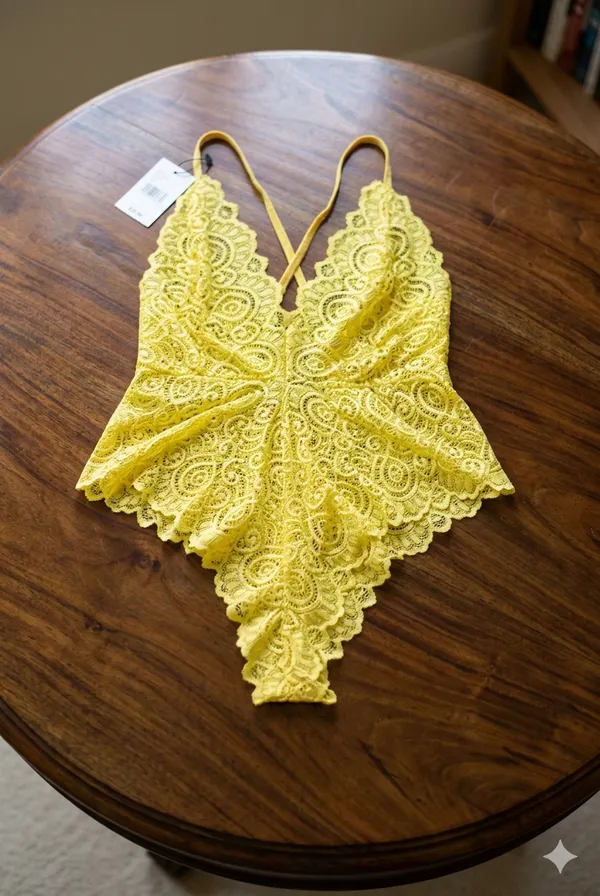 Yellow_Satin_Premium_And_Fancy_Design_Teddy_Bodysuit_For_Women