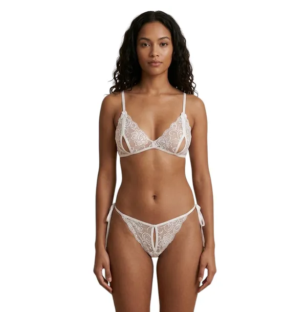 White_Satin_Premium_And_Fancy_Design_Lingerie_Set_For_Women
