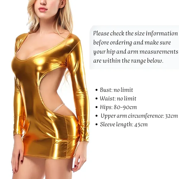 Golden_Satin_Premium_And_Fancy_Design_Bodycon_Dress_For_Women