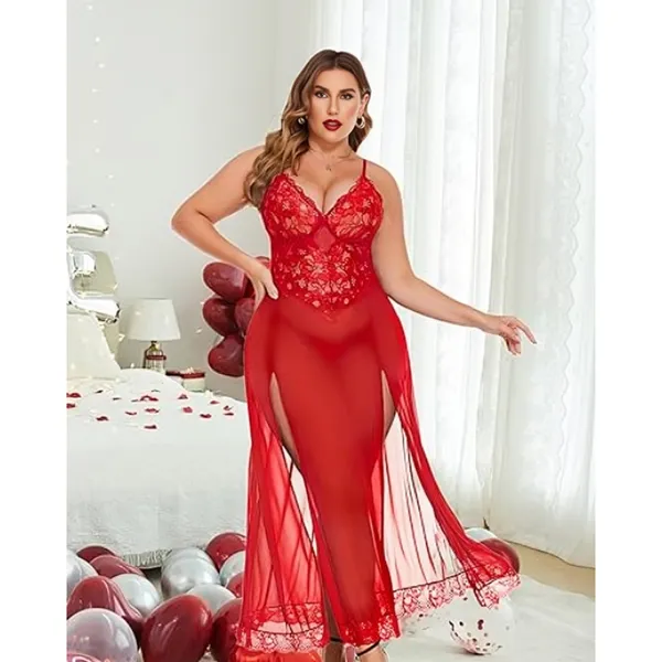Red_Satin_Premium_And_Fancy_Design_Nightdress_For_Women