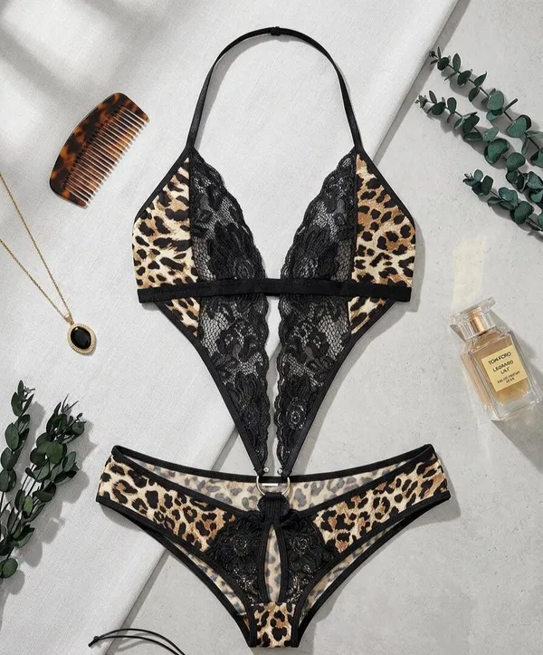 Black_Satin_Premium_And_Fancy_Design_Teddy_With_Thong_For_Women
