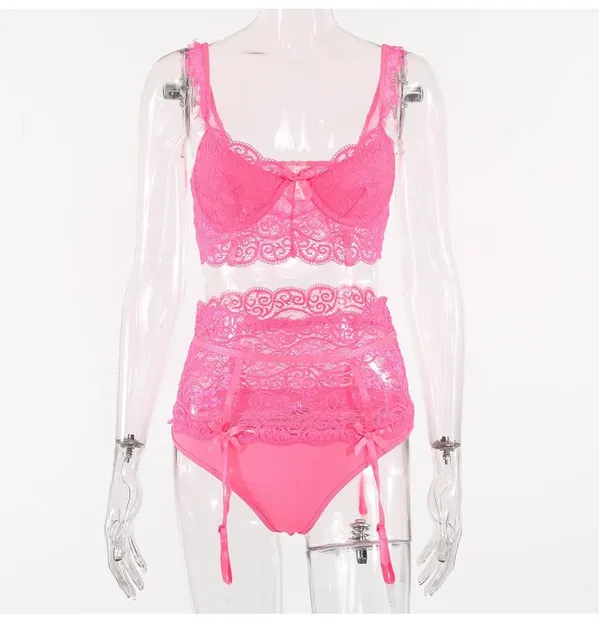 Pink_Satin_Premium_And_Fancy_Design_Lingerie_Set_For_Women