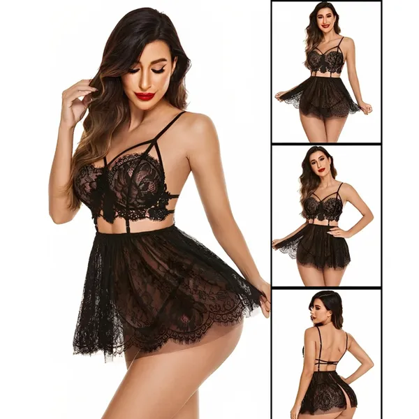 Black_Satin_Premium_And_Fancy_Design_Lingerie_Set_For_Women